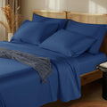 LBRO2M 1000 Thread Count 100% Egyptian Cotton Sheets Set 6 Piece Sets Full Size by LBRO2MBedding