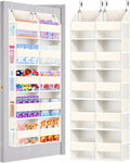 UVIAHOMI Heavy Duty Over The Door Organizer 5 Tiers, Extra Large Behind Door by UVIAHOMIHOMEORGANIZER