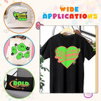Tintnut Light Green Neon Heat Transfer Vinyl, easy cut & weed, stretch washable - Image 5