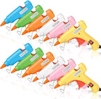 Zhengmy 12 Pcs Mini Glue Gun Crafts Hot Melt Guns Low Temp Glue by Zhengmy