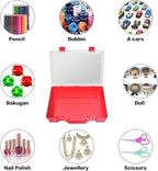 ALCYON 1600+ Trading Card Storage Box, Waterproof Plastic TCG Card Organizer - Image 2