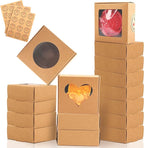 Moukiween 30 PCS Brown Soap Boxes by Moukiween