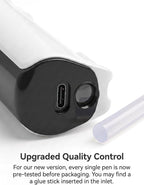 Cordless Glue Pen, Mini Hot Glue Gun, 6s Preheat, Automatic Glue Stick Feeding - Image 2
