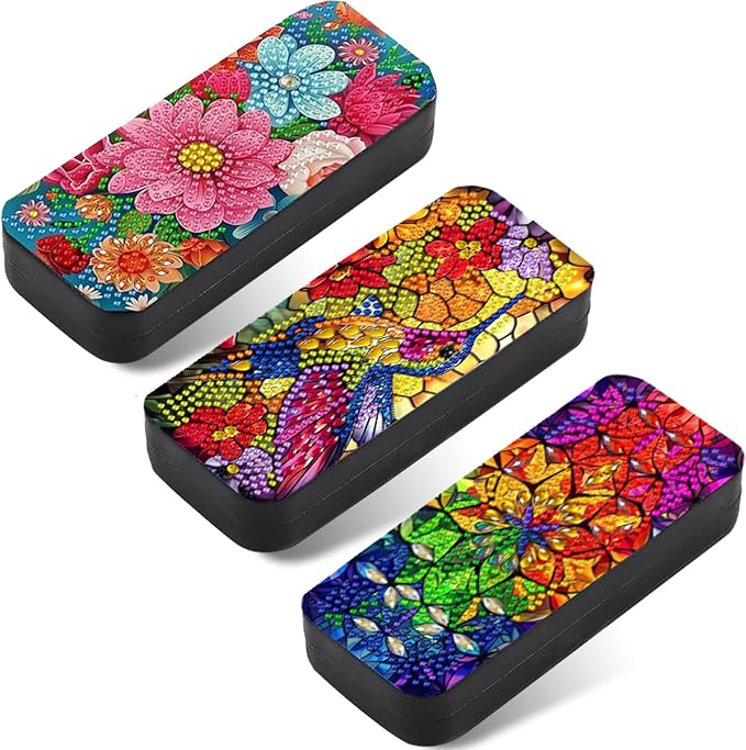 Leatrice 3Pack Flower Diamond Art Kits by Leatrice20240713