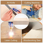 60 Pack Basswood Sheets for Crafts, Wood Burning, Architectural Models - Image 4
