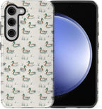 for Samsung Galaxy S23 Plus Case, Cute Duck Pattern Glossy 2 in 1 Shockproof - Image 2