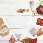 BENECREAT 6PCS Leaf Quilting Templates Set, Quilting Sewing Needlework Craft - Image 7