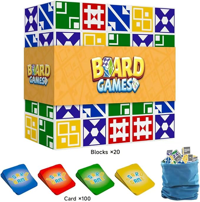 BBnote Matching Puzzle Game for Kids & Adults, Family Board Games Block for - Image 2