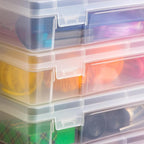 IRIS USA Clear Storage Cases, |Made in USA|, Plastic Bead Organizing Containers - Image 7