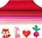 24 Pcs 11.8 x 35.4 Inch Wool Blend Felt Sheets by PURREITTI-EnjoyPrettyLife