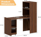 Zevemomo Folding Desk, Convertible Table - Image 2