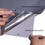 Reflective HTV Reflective Heat Transfer Vinyl Silver Gray Vinyl Rolls 12Inch x - Image 8