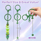 28 Pcs Beadable Keychain Bars - Image 2