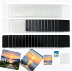 DIY Photo Fridge Magnet Kit, 25 Clear Acrylic Magnet Blanks - Image 5