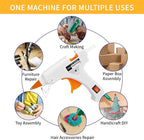Hot Glue Gun Kit with 30 Glue Sticks, 20W Mini Glue Gun Set | Fast Preheating - Image 4