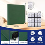 Card Binder – 720 Capacity, Zippered Trading Card Holder - Image 3
