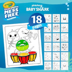 Crayola Baby Shark Color Wonder Pages, Mess Free Coloring - Image 4