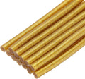uxcell Mini Hot Glue Sticks for Glue Gun 7mm x 100mm Glitter Gold 12pcs by uxcell