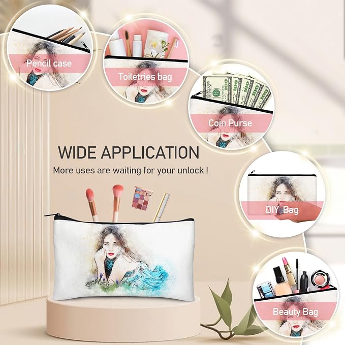 Legigo Blank Canvas Bag Zipper Pouch Makeup Bags Bulk - Image 5