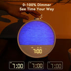 Vivilumens Sunrise Alarm Clock, Gentle Wake-Up Light & Sound Machine, Dual - Image 7