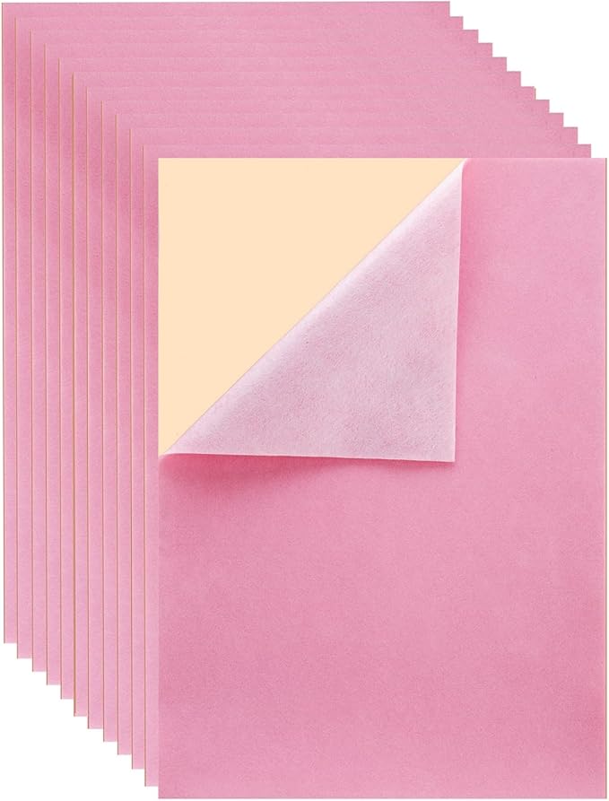 Mesheshe 10 Self Adhesive Felt, DIY Peel & Stick Fabric by Mesheshe