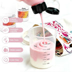 ABEIER Fabric Medium for Acrylic Paint, 33.8 oz/1 L Large Textile Medium - Image 3