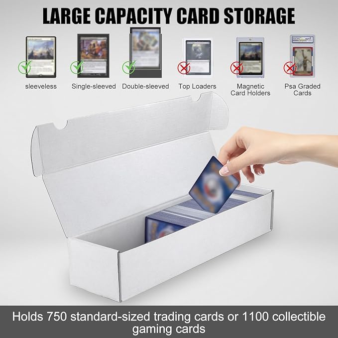 Trading Card Storage Box, Collectible Trading Cards - Image 3