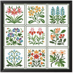 FREEBLOSS 11CT Cross Stitch Kit Stamped Cross Stitch Craft Kit by FreeandCreativeCraftsArt