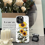 ZHEGAILIAN Case for iPhone 14 Pro Max, Sunflower Faux Stained Glass Effect - Image 7