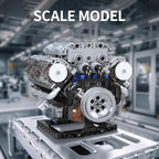 Mould King V8 Engine Building Blocks Sets, MOC Scale Model Kit - Image 3
