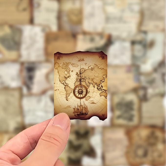 PRSTINCOL Vintage Journaling Stickers, Scrapbook Supplies - Image 6