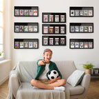 Emfogo Card Display Case, 3 Pack Trading Card Display Frame Wall Mount - Image 8