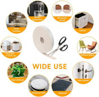 Felt Strips with Adhesive Backing – Furnigear Heavy Duty Cuttable Felt Tape - Image 5