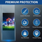 200 Hard Plastic Card Sleeves, Premium Baseball Card Protectors, Sports Game - Image 2