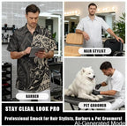 Professional Grooming Smock Unisex, Water Resistant Anti-Static | Hairdresser - Image 4