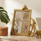 Cuspin Gold Picture Frame 6x8 Frames, Ornate Vintage Resin Photo Frame - Image 2