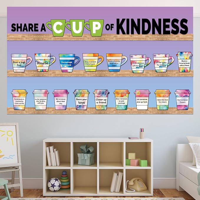 Qyeahkj 17.7in x 20ft Bulletin Board Paper Roll Bulletin Board Background Paper - Image 7