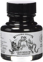 Winsor & Newton Drawing Ink, 30ml Bottle, Liquid Indian by WinsorNewton