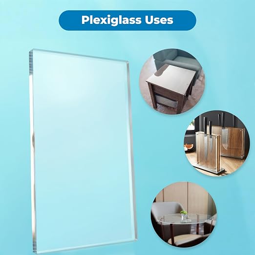Acrylic Plexiglass Sheet 1/2 Inch Thick – 48" x 48" Clear Plastic Board - Image 3