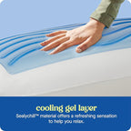Sealy Dreamlife Standard Size Memory Foam Cooling Pillow - Image 4