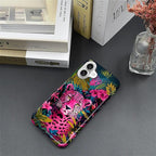 ZHEGAILIAN Case for iPhone 16, Panther Leopard Flower Durable Shockproof - Image 3