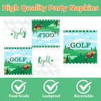 40Pcs Golf Birthday Party Decorations Green Birthday Plates and Napkins - Image 3