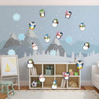 Outus 45 Pcs Winter Cutouts Snowflake Accents Paper Cutouts Name Tags Seasonal - Image 5