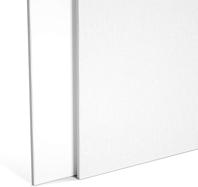 GOTIDEAL Canvases for Painting, 12x16 inch of 6 Pack, Professional Primed White - Image 4