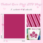 Tintnut Rose Pink Heat Transfer Vinyl, easy cut & weed, stretch washable - Image 2