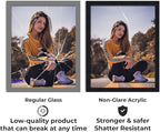 11x14 Non-Glare Acrylic Sheet Frame Replacement, UV Resistant Picture Cover | - Image 4