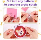 Caydo 5 PCS Cross Stitch Kits for Kids - Image 3