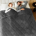 L'AGRATY Queen Size Weighted Blanket by LAGRATY