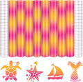 Tintnut Watercolor Permanent Vinyl 8 Pcs12x10in Gradient Adhesive Vinyl | by Tintnut