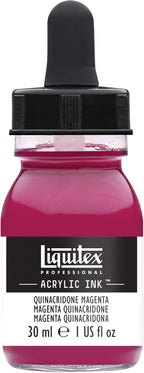 Liquitex Professional Acrylic Ink, 1-oz Jar, Quinacridone Magenta by Liquitex